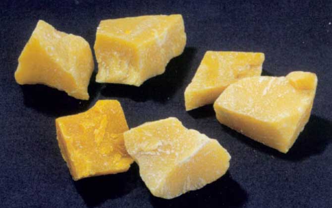 蜂產品的種類及圖片大全 蜂蠟